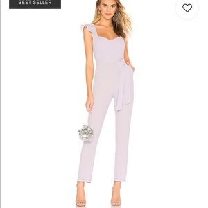 Gloria Flutter Jumpsuit in Lavender